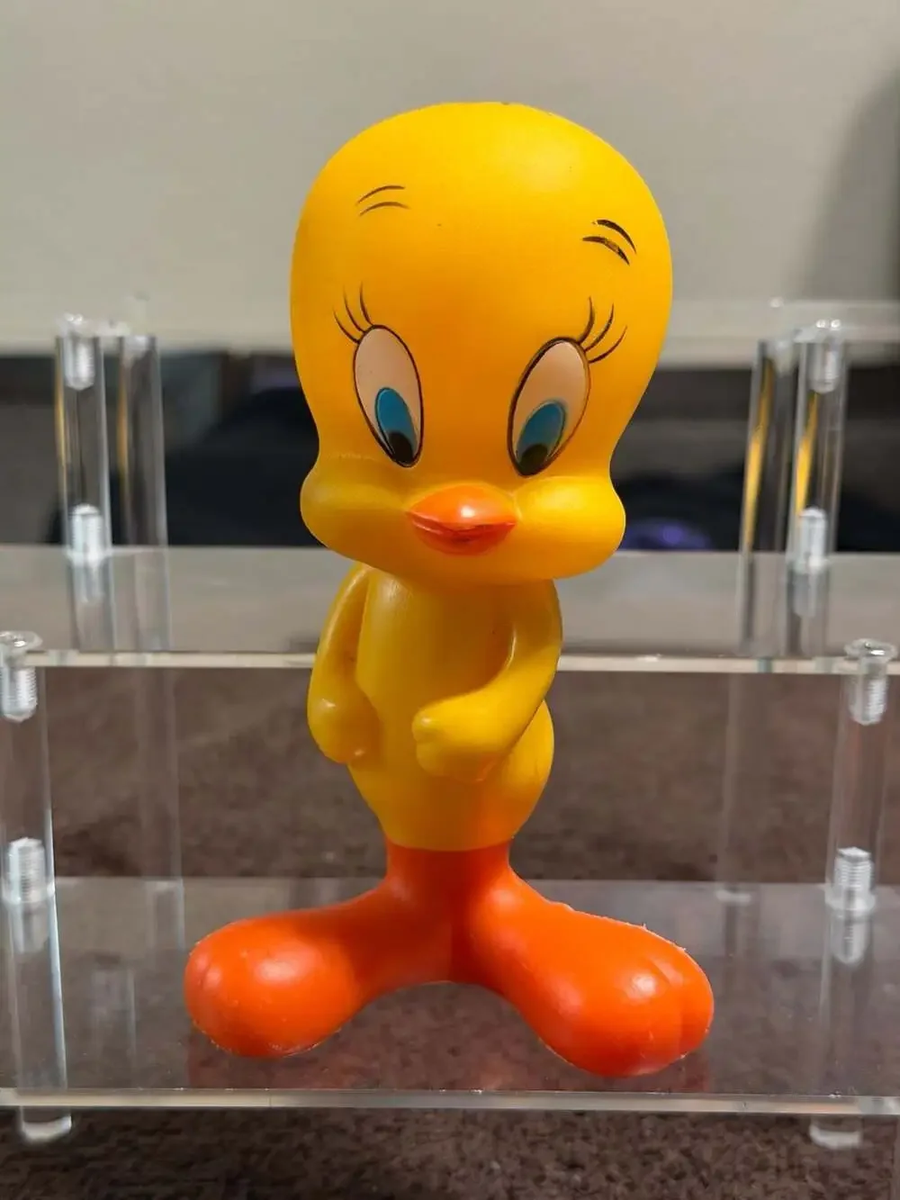 Vintage 1970 Dakin Looney Tunes Tweety Bird Vinyl Figure